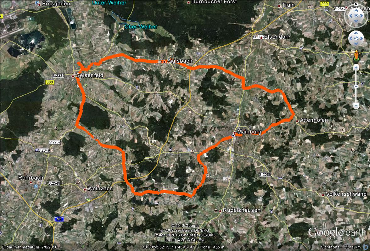 Farradtour rund um Geisenfeld