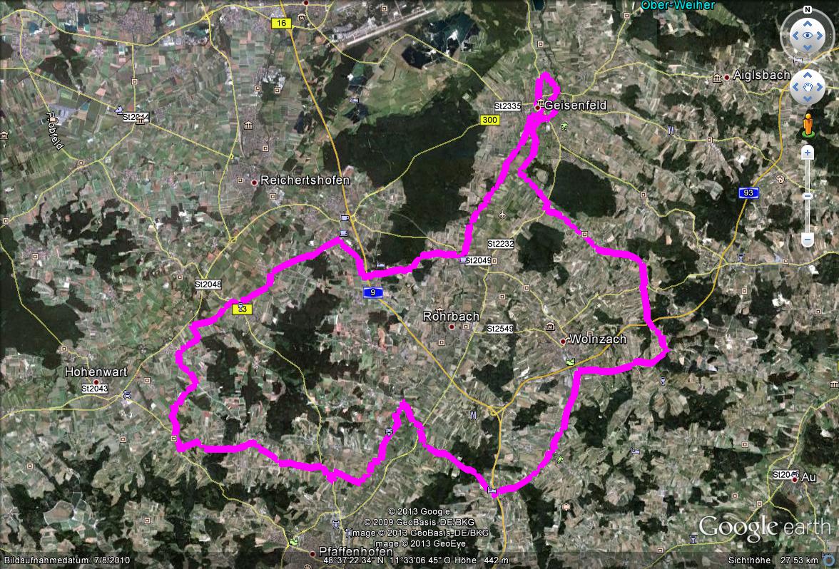 Farradtour rund um Geisenfeld