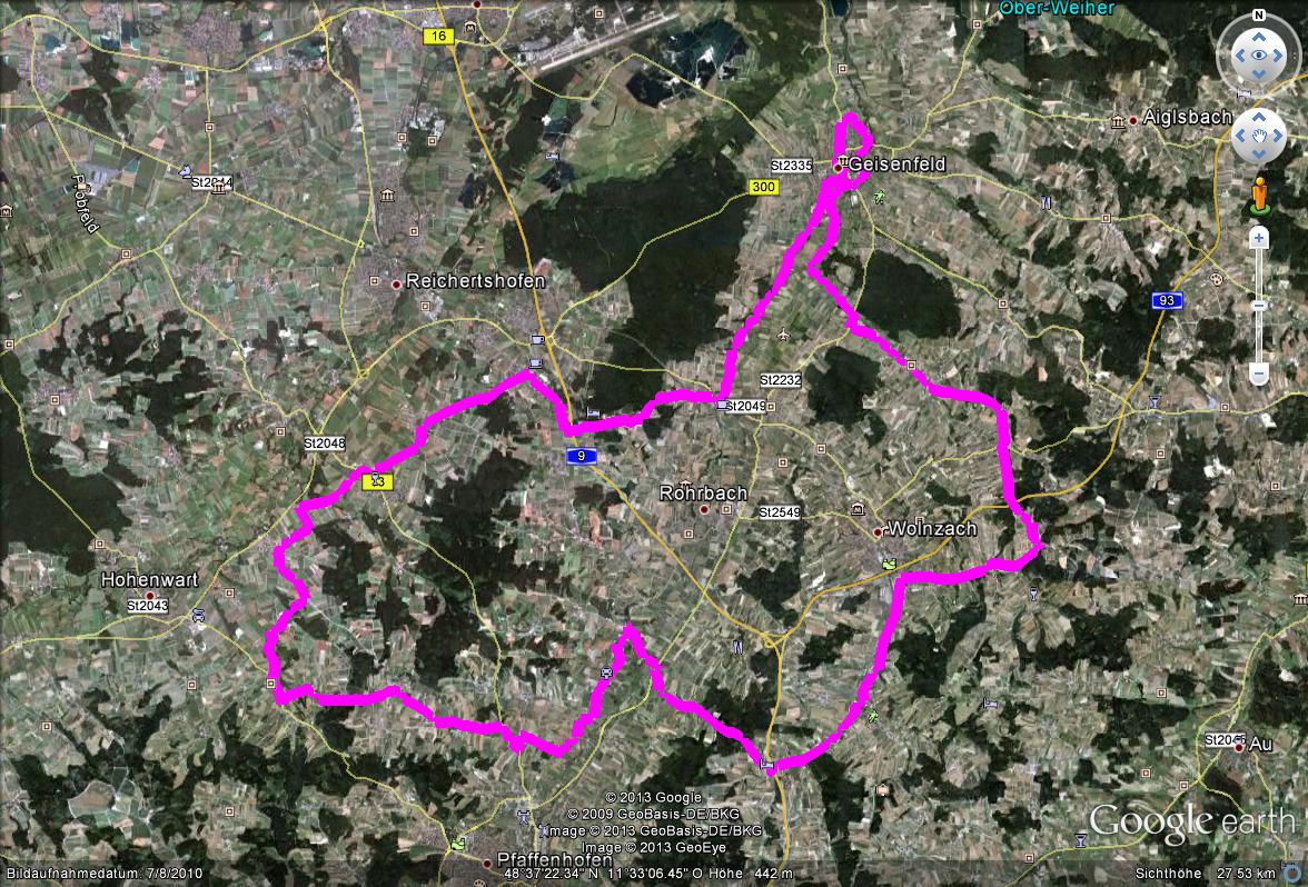 Farradtour rund um Geisenfeld